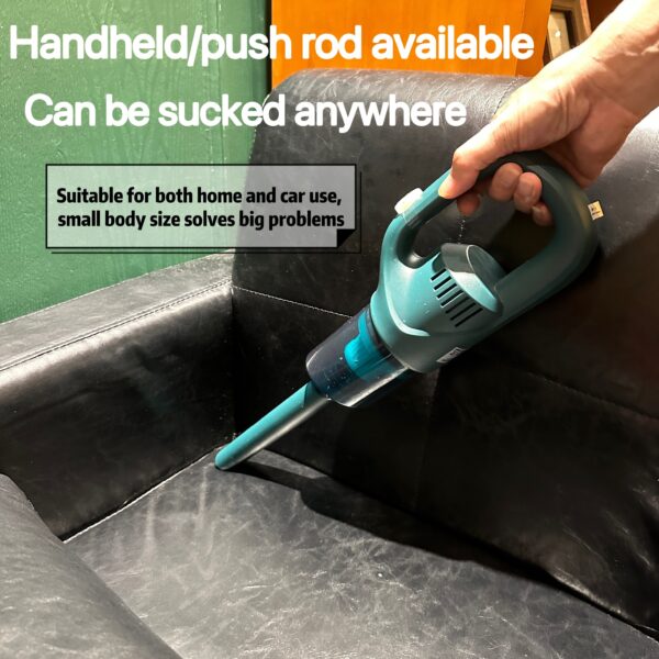 1 rechargeable ultra strong cordless handheld vacuum cleaner, lightweight and portable design, barrier free wireless cleaning, strong suction, high cleaning efficiency, convenient for families and cars - Image 2
