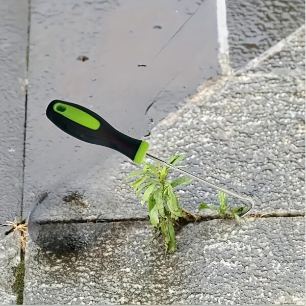 Heavy-Duty Metal Weed Puller Tool, Durable Garden Weed Remover for Pathway and Lawn, No Battery Required, Outdoor Weed Removal Accessory - Image 2