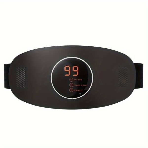 Rechargeable Waist Massager with Vibration - Includes Elastic Belt, USB Charging - Image 3