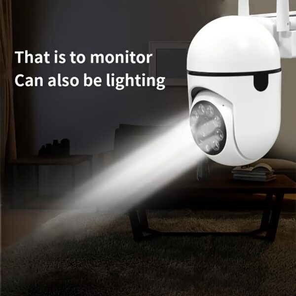 Cam With Color Night Vision Wireless 1080p HD Indoor/Outdoor Video Camera 2-Way Audio Wireless Security Camera Pan/Tilt/Zoom Wi-Fi Smart Home Security Camera With Motion Tracking For Baby & Pet Color Night Vision 2-Way Audio. - Image 10