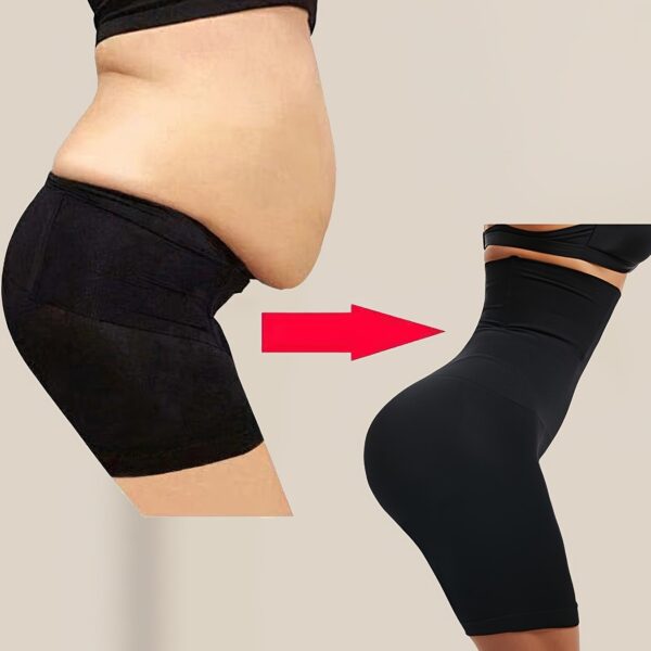 Solid Seamless High Waist Shaping Shorts, Tummy Control Compression Shorts To Lift & Shape Buttocks, Women's Underwear & Shapewear - Image 10