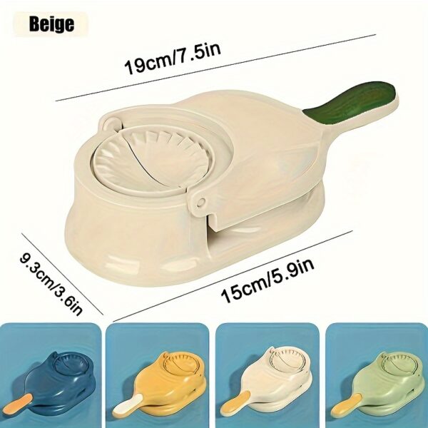 1pc, 2in1, Dumpling Skin Maker, Creative Dumpling Maker, Kitchen DIY Dumpling Maker, Manual Tortilla Maker, Dumpling Moulds For Dumpling Skin, Dough Presser, Dumpling Presser, Kitchen Stuff, Kitchen Gadgets Kitchen Accessories - Image 6