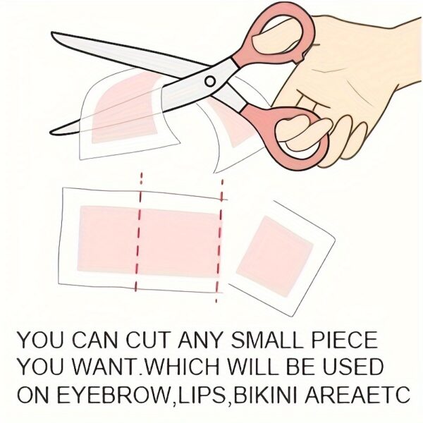 30pcs/set Honey Wax Strips, Facial Hair Removal Kit for Eyebrows, Upper Lip, Cheeks, Quick And Painless Hair Removal, Eyebrow Hair Remover - Image 3