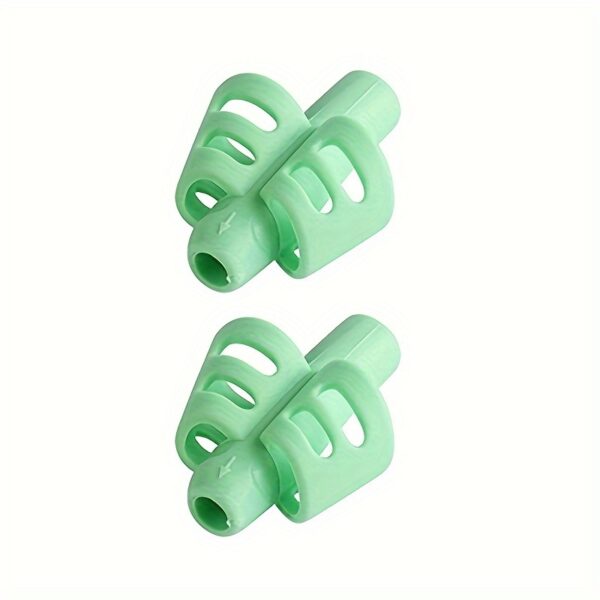 1pc/2pcs Two Finger Grips Silicone Learn Writing Tools Writing Pen Writing Correction Devices, Children Study Supplies For Children Halloween Christmas Gifts - Image 13