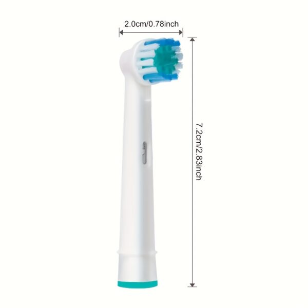 Replacement Heads for Electric Toothbrushes, Available in Packs of 4, 8, Or 16, Compatible with Oral B Models. - Image 6