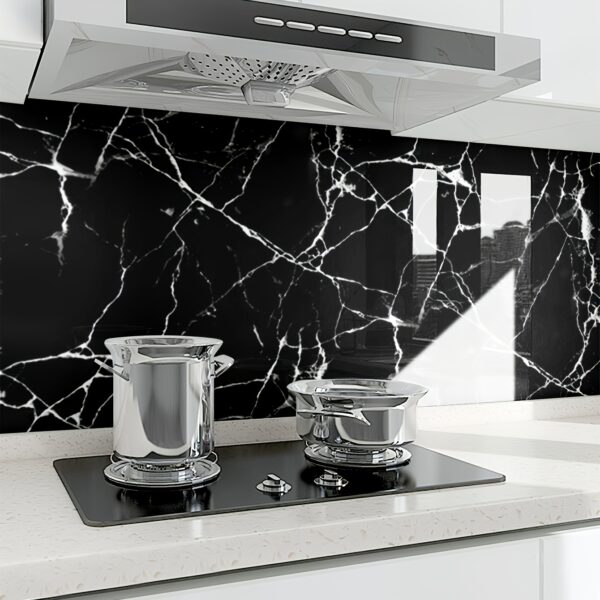 1 Roll Marble Self-Adhesive Wallpaper - Waterproof & Oil-Proof, Easy to Apply for Kitchen & Bathroom Renovation - Image 16