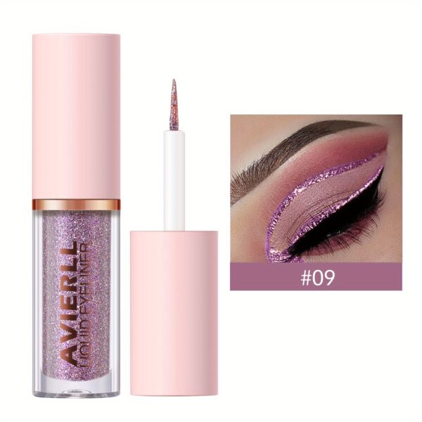 Glitter Liquid Eyeliner Pen, Long Lasting Shimmer Waterproof Colourful Eyeliner, Easy Coloring Smudge Proof Fast Drying Eye Makeup For Music Festival - Image 19