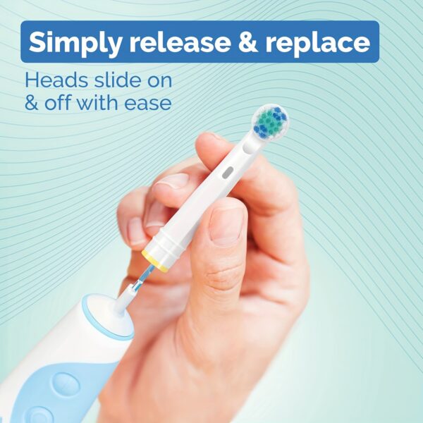 Replacement Heads for Electric Toothbrushes, Available in Packs of 4, 8, Or 16, Compatible with Oral B Models. - Image 9