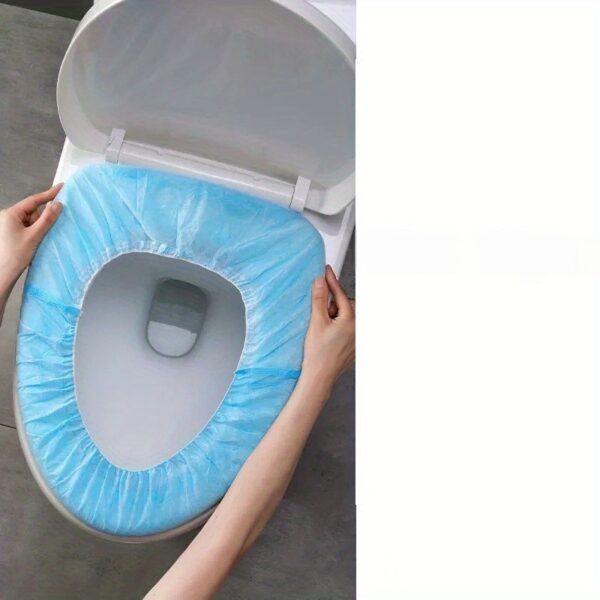 10/20PCS Disposable Toilet Seat Cover, Portable Toilet Seat Cover For Business Travel, Essential Travel Accessories For Airplanes And Camping, Bathroom Accessories, Toiletries, Teen Gifts - Image 18