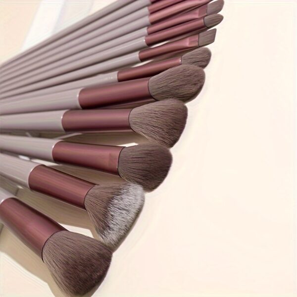 13 Pcs Soft Makeup Brush, For Foundation Blending, Eye Shadow Application, Kabuki Blending Beauty Tools - Image 4