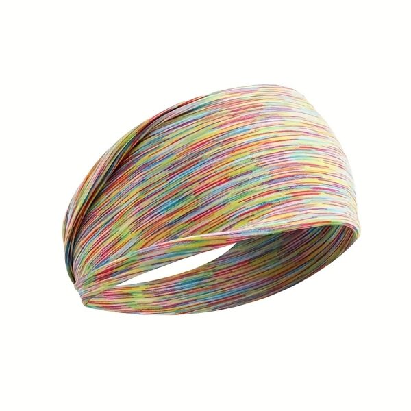 Vibrant Women's Sports Headband – Moisture-Wicking Comfort – Ideal for Yoga & Fitness Activities - Image 18