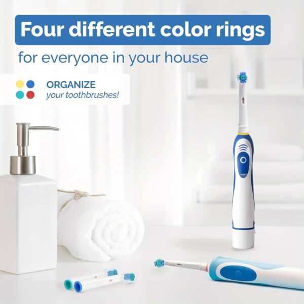 Replacement Heads for Electric Toothbrushes, Available in Packs of 4, 8, Or 16, Compatible with Oral B Models. - Image 4