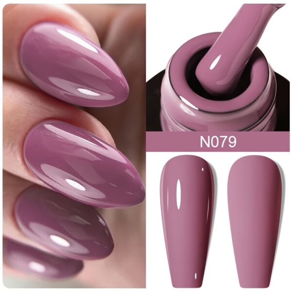 Plastic Bottle 36 Colors - New Autumn And Winter Collection of Colorful Light Therapy Nail Gel, LED Popular Nail Polish, Durable And Strong Salon Quality Manicure. - Image 34