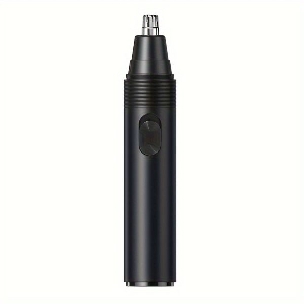 1pc Nose Hair Trimmer, Professional Painless Nose And Ear Hair Trimmer For Women Men, Stainless Steel Head Nose Hair Remover, Mute Efficient Battery-Operated Easy To Clean - Image 5