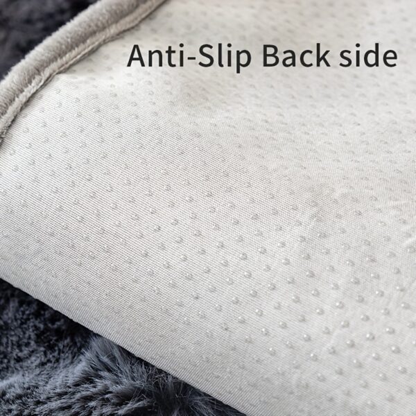 1pc Imitation Rabbit Plush Sofa Cover Winter Warm Thick Plush Soft Sofa Slipcover Pet Favorite Non-slip Protective Couch Cover Furniture Protector For Bedroom Office Living Room Home Decor - Image 10