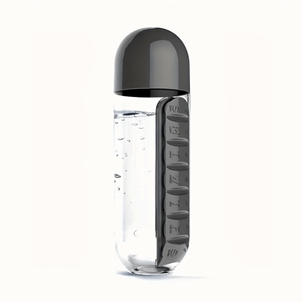 Creative Two-in-one Medicine Box Water Cup Seven-day Divided Outdoor Portable Water Bottle One-week Medicine Box Cup - Image 16