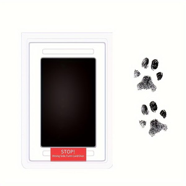 Pet Paw Print Ink Pad For Dogs, Touchless Ink Pad Pet Footprint Pad For Memorial Supplies - Image 5