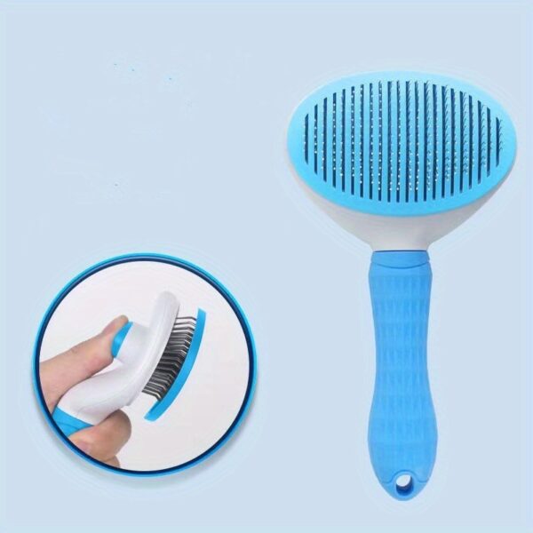 1pc Cat Comb Hair Removal Hair Comb Float Hair Cleaning Hair Removal Cleaner One-Click Hair Removal Dog Comb Needle Comb - Image 7