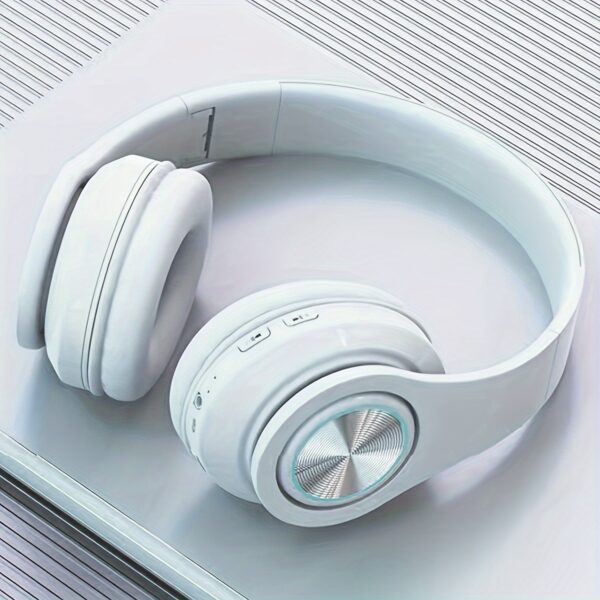 Wireless Headphones With Headband Support Card Insertion + Wired + Wireless Multifunctional Use - Image 3