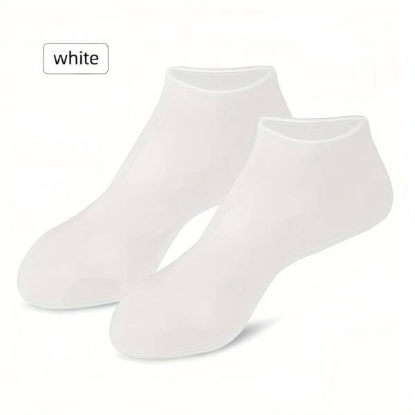 Silicone Gel Moisturizing Socks Aloe Socks Pedicure Socks For Dry Cracked Feet Heel And Softening Rough And Dead Skin - Image 7