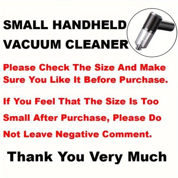 Car Vacuum Cleaner, Double Battery Large Capacity, Large Suction Power, Home And Car Dual-use, Wet And Dry, Portable And Compact - Image 9