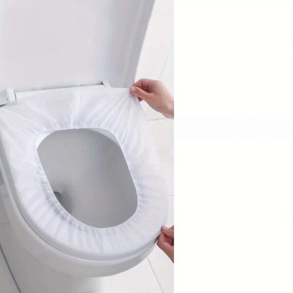 10/20PCS Disposable Toilet Seat Cover, Portable Toilet Seat Cover For Business Travel, Essential Travel Accessories For Airplanes And Camping, Bathroom Accessories, Toiletries, Teen Gifts - Image 17