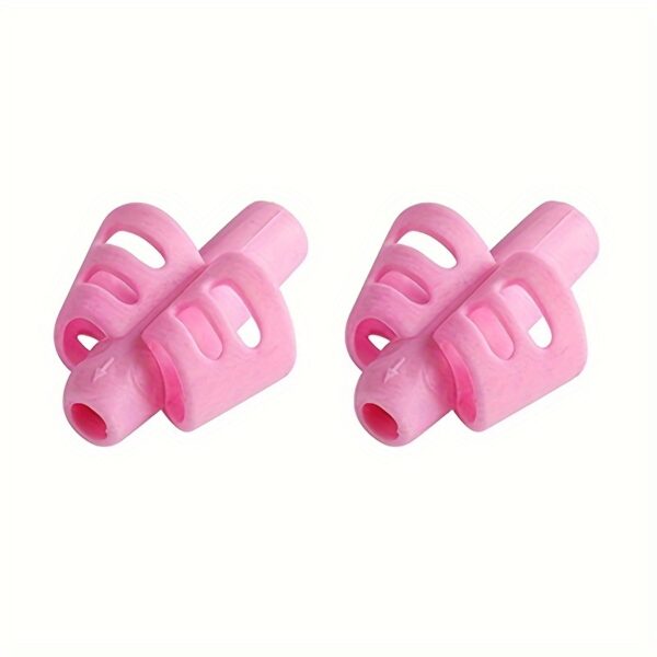 1pc/2pcs Two Finger Grips Silicone Learn Writing Tools Writing Pen Writing Correction Devices, Children Study Supplies For Children Halloween Christmas Gifts - Image 17