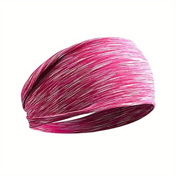 Vibrant Women's Sports Headband – Moisture-Wicking Comfort – Ideal for Yoga & Fitness Activities - Image 6