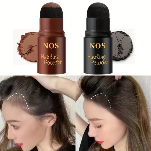Hairline Concealer Pen Hairline Shadow Powder Stick Waterproof Hair Root Concealer Instantly Camouflage Gray Hair Hairline Shadow Pen