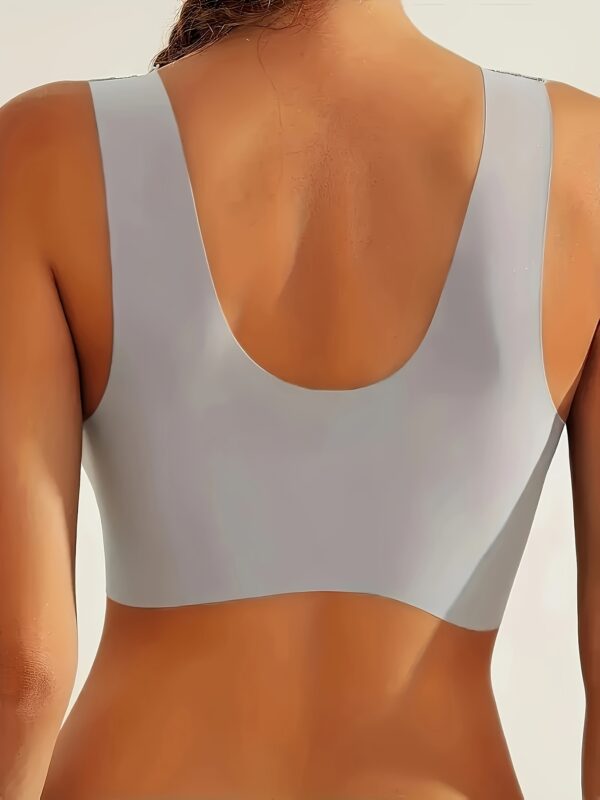 Women'S Elegant Lace Push Up Bra, Sexy Wireless Polyester Knit Fabric with Non-Removable Padding, Seamless Back Design, 90% Polyester 10% Elastane, 170gsm - Adult Lingerie - Image 10