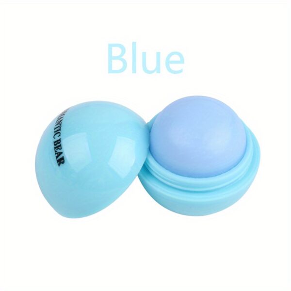 Moisturizing Lip Balm, Cute Ball-Shaped, Long-Lasting, Deep Hydration for Dry Skin, Unscented, Deep Moisturizing, Lipstick - Image 6