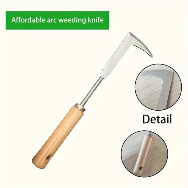 1pc of Stainless Steel Weeding Tool for Digging Wild Vegetables, Herbs, Bonsai, And Loosening Soil; a Perfect Gift for Holidays. - Image 5