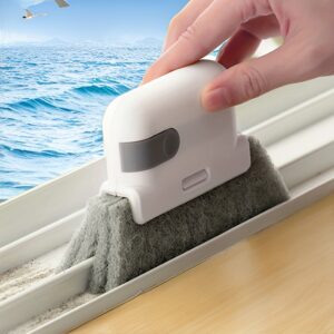 Universal Window and Door Track Deep Cleaning Brush - Effective Tool for Reaching Small Gaps and Frames, Leaving Your Home Spotless and Dust-Free with Ease