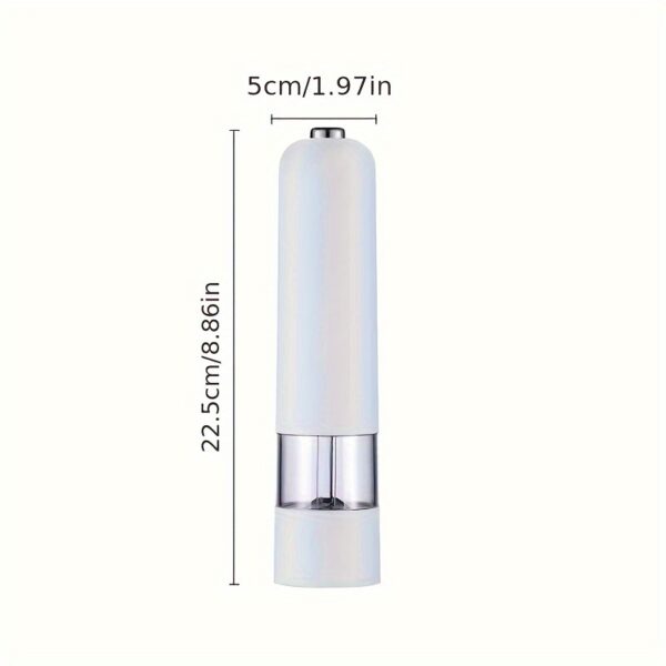 Electric Salt And Pepper Grinder Set - Automatic Spice Mill With Adjustable Coarseness - Perfect For Cooking & BBQs! - Image 2
