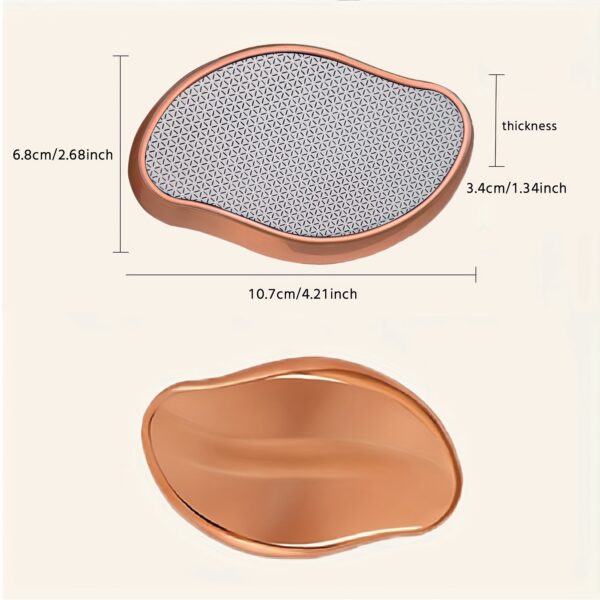 [Painless Hair Eraser] Painless Crystal Hair Eraser 1pc - Reusable & Waterproof Hair Removal Tool for Men & Women, Smooth Back, Arms, Legs - Image 6