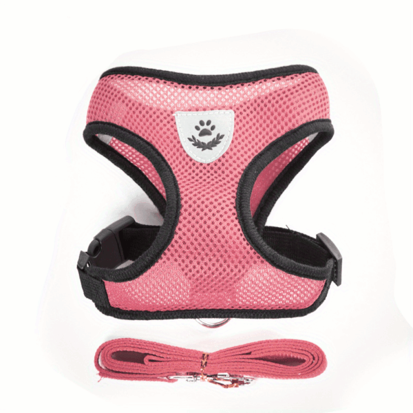 Reflective Pet Harness And Leash Set For Dogs And Cats, Adjustable Puppy Cat Vest Harness With Soft Mesh - Image 22