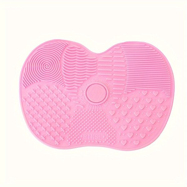 Silicone Apple Scrub Pad With Suction Cup Silicone Scrub Pad Beauty Tool Scrub Pad Makeup Brush Cleaning Pad - Image 11