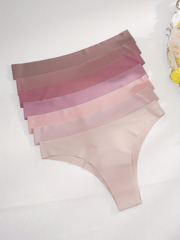 7pcs Women's Panties Multi-color Seamless Sexy Bikini Sports Briefs - Image 9