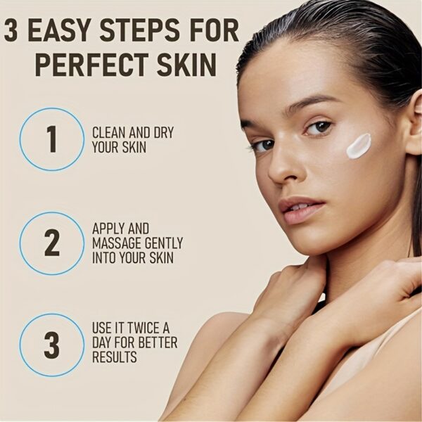 50ml Retinol Collagen Hyaluronic Acid Face Cream, All In One Moisturizer Cream, Deep Hydrating Firming Skin - Image 9
