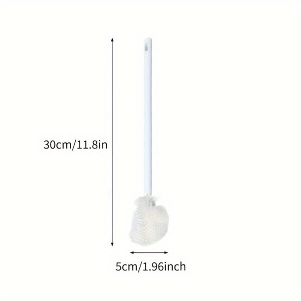 Bottle Brush, Bottle Cleaning Brush with Long Handle, Suitable for Cleaning Narrow-Mouth Containers, Vacuum Sports Bottles, Tumblers, Flasks And Glassware - Image 9