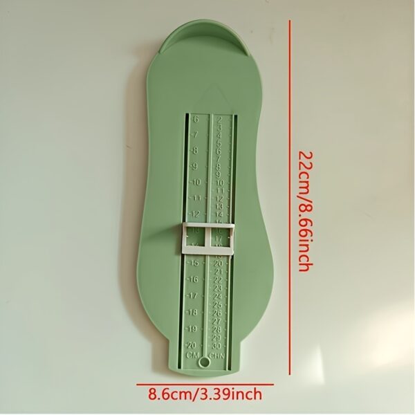 1pc Baby Foot Length Measuring Ruler, Children's Shoe Buying Foot Measuring Device, Mom Internet Buying Measuring Device Scale Ruler Christmas, Thanksgiving day, New Year, Valentine's Day Gift Easter Gift - Image 2