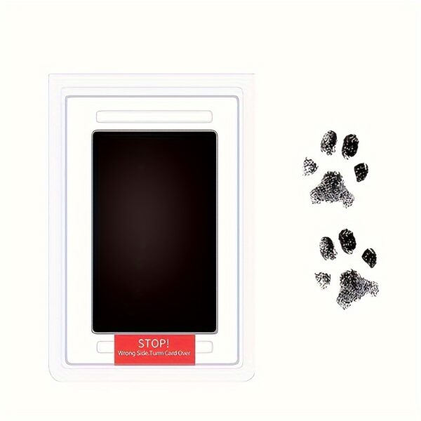 1pc Pet Paw Print Memorial Ink Pad With Touchless Ink For Pet Pawrint - Image 3