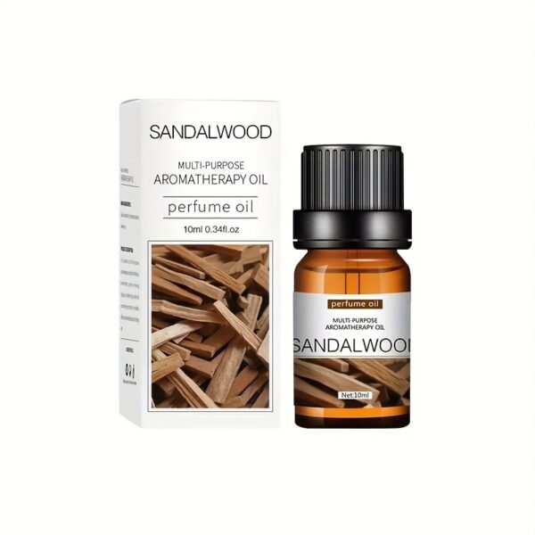 16 Types Of Essential Oils, Essential Oil 10ml, For Diffuser, Humidifier, Candle, Hair Conditioner - Rose/Sea/Cherry/Dong Yi Grass/lily/sandalwood/Sweet Orange/Osmanthus Green Tea/Mint Tea (0.34 Oz) - Image 19