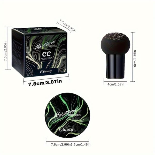 CC Foundation with Mushroom Head Air Cushion Concealer BB Cream Long-lasting Makeup Setting Isolation Makeup - Image 6