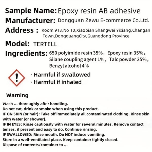 Super Strong Metal Repair Bonding Glue - Unbeatable Metal Bonding Strength, Heat Resistant, Instant Cold Welding, Non-Toxic and Harmless, Healthy Repairs - Advanced AB Glue Formula for Casting Applications - Image 12