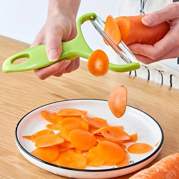 Cabbage Shredder Slicer Peeler, Large Size, Vegetable Cutter for Purple Cabbage, Lettuce, Wide Mouth Peeling Knife, Food Contact Safe - Image 5