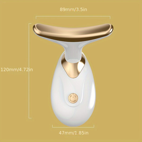 Nourplus Electric Facial Massager, Portable Handheld Face Beauty Vibration Device, Unscented, Powered by 2 AAA Batteries (Included), Dry Battery Power, Non-rechargeable - Image 6