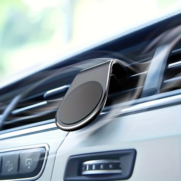 L Shape Air Vent Mount Stand Magnetic Mobile Holder Magnetic Car Phone Holder - Image 10