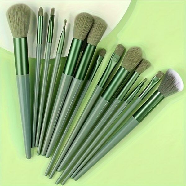 13 Pcs Soft Makeup Brush, For Foundation Blending, Eye Shadow Application, Kabuki Blending Beauty Tools - Image 10