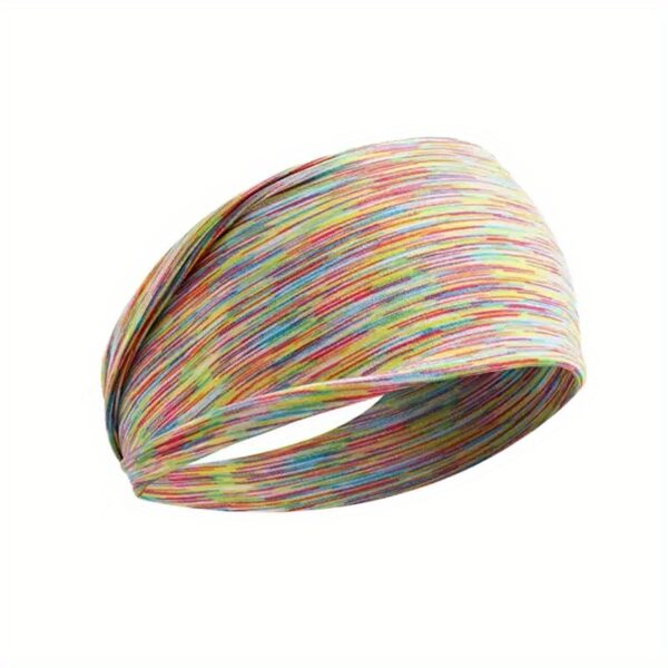Vibrant Women's Sports Headband – Moisture-Wicking Comfort – Ideal for Yoga & Fitness Activities - Image 8